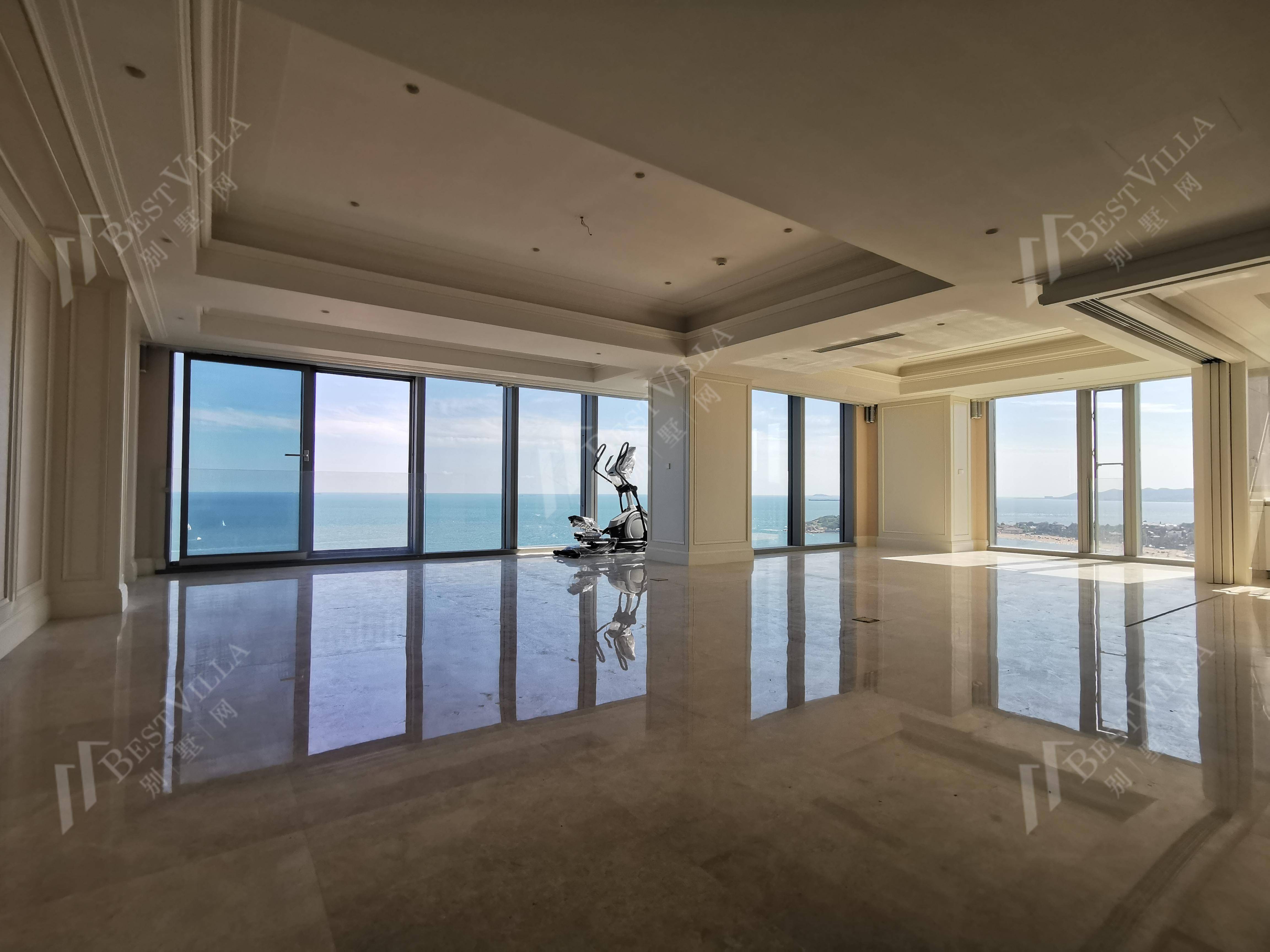 深蓝中心全海景大平层豪华装修诚售